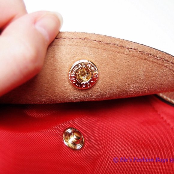 NWT LONGCHAMP Le Pliage Medium/Small Shoulder Tote Burnt Red AUTHENTIC - Picture 10 of 16